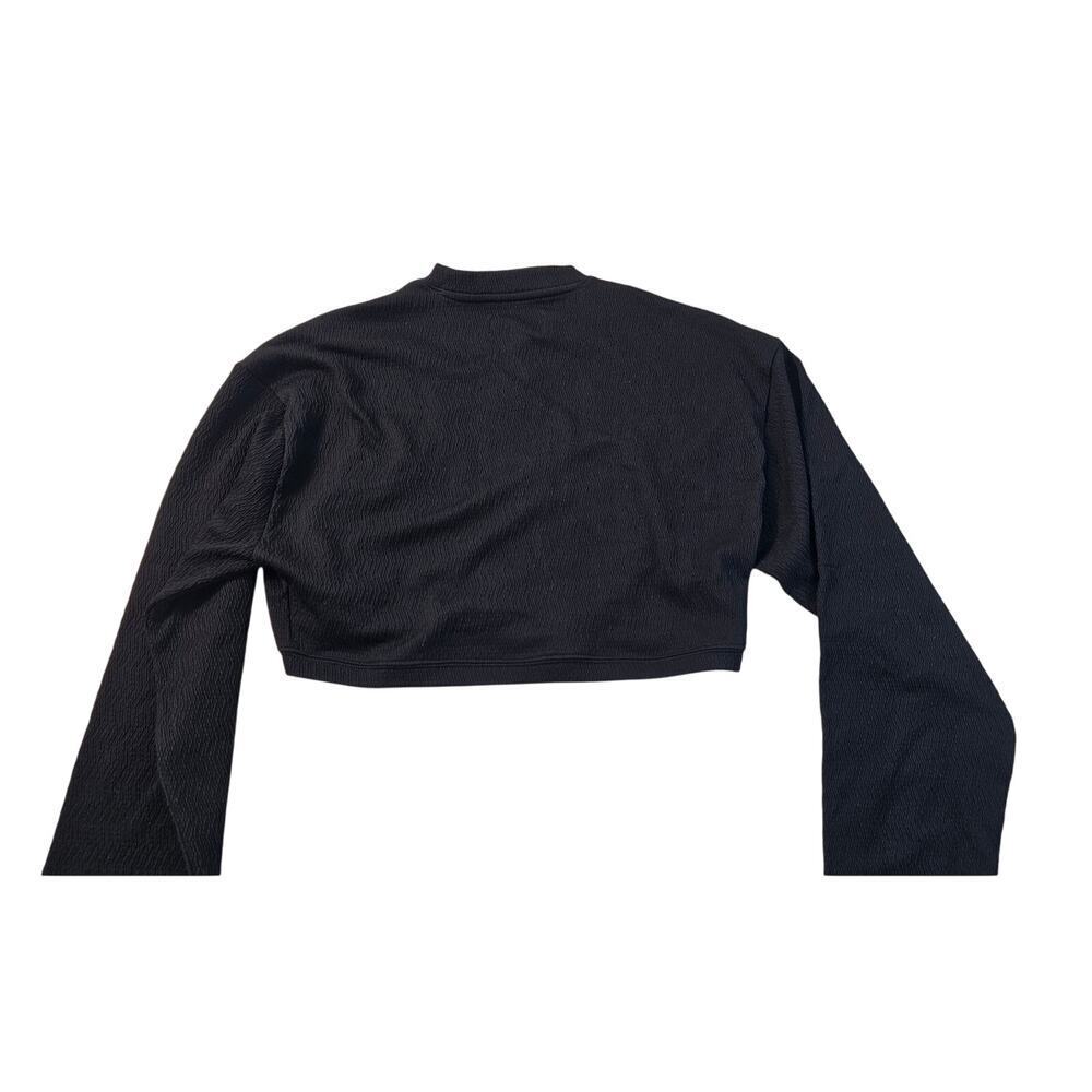 Beach Riot Mesa Sweatshirt (Nightfall) Clothing Black S crop top EUC grunge